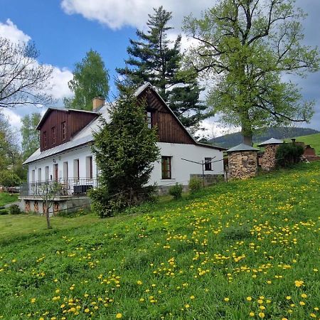 Knezice 25, Chalupa V Krkonosich Vrchlabí Buitenkant foto