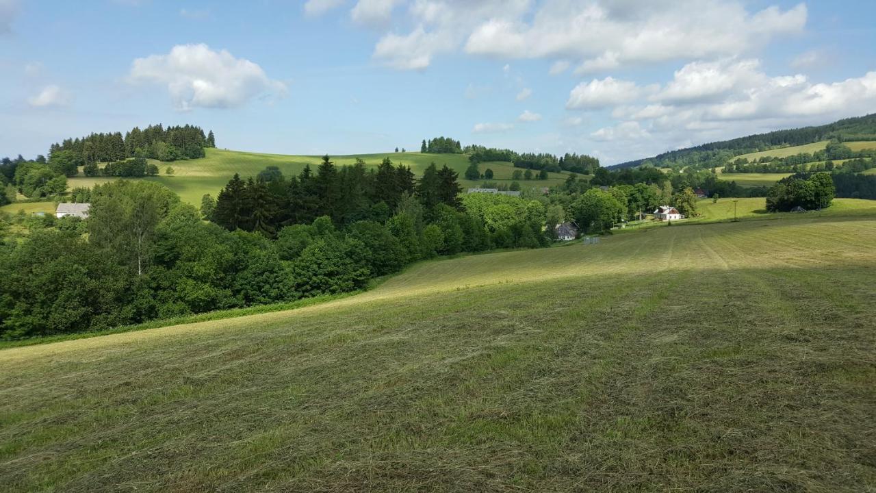 Knezice 25, Chalupa V Krkonosich Vrchlabí Buitenkant foto